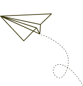 Paper airplane decoration